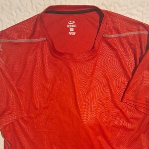 IKONIK Red Athletic Short Sleeved T-Shirt. Size XXL EUC